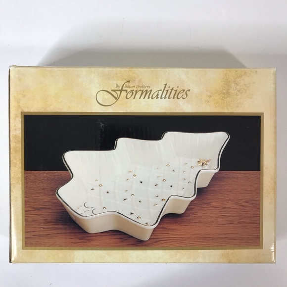 8" Christmas Tree Candy Dish Holiday Collection - Picture 7 of 8